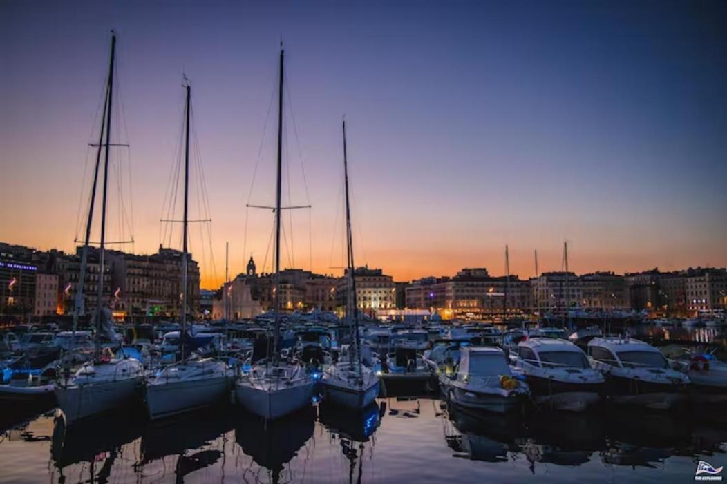 L'Elegant Lumineux Ancien Couvent Apartman Marseille Kültér fotó